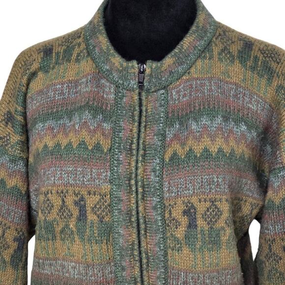 Alpaquita Alpaca Full Zip Cardigan - Picture 3 of 9